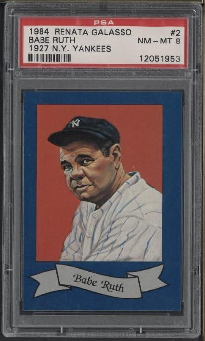 1984 Renata Galasso #2 Babe Ruth (1 of 2)