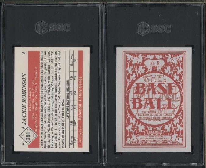 (2) Baseball Cards - 2