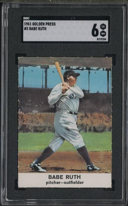 1961 Golden Press #3 Babe Ruth (1 of 2)