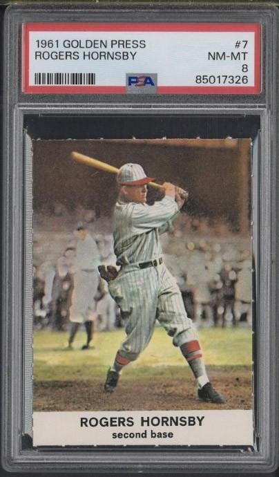 1961 Golden Press #7 Rogers Hornsby (1 of 2)