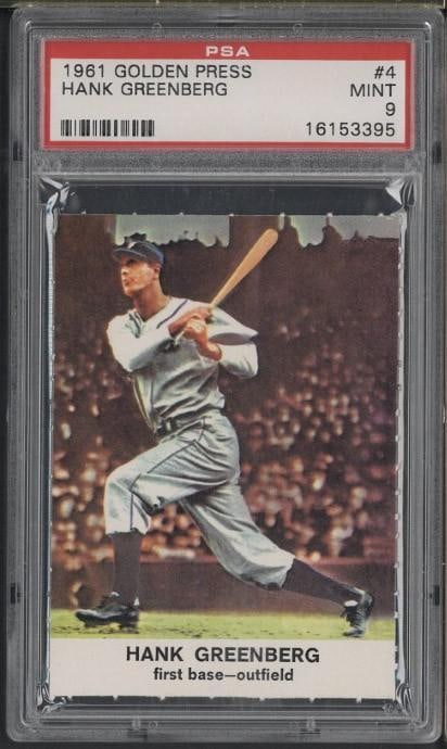 1961 Golden Press #4 Hank Greenberg (1 of 2)