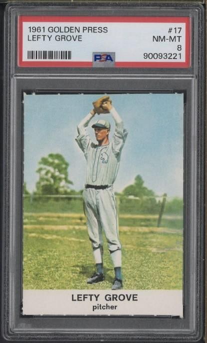 1961 Golden Press #17 Lefty Grove (1 of 2)
