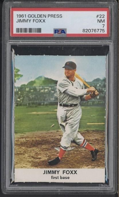 1961 Golden Press #22 Jimmy Foxx (1 of 2)