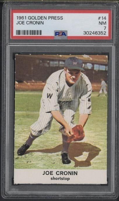 1961 Golden Press #14 Joe Cronin (1 of 2)