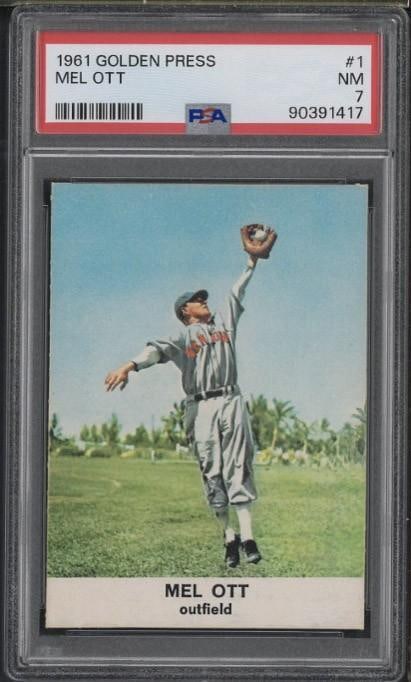 1961 Golden Press #1 Mel Ott (1 of 2)