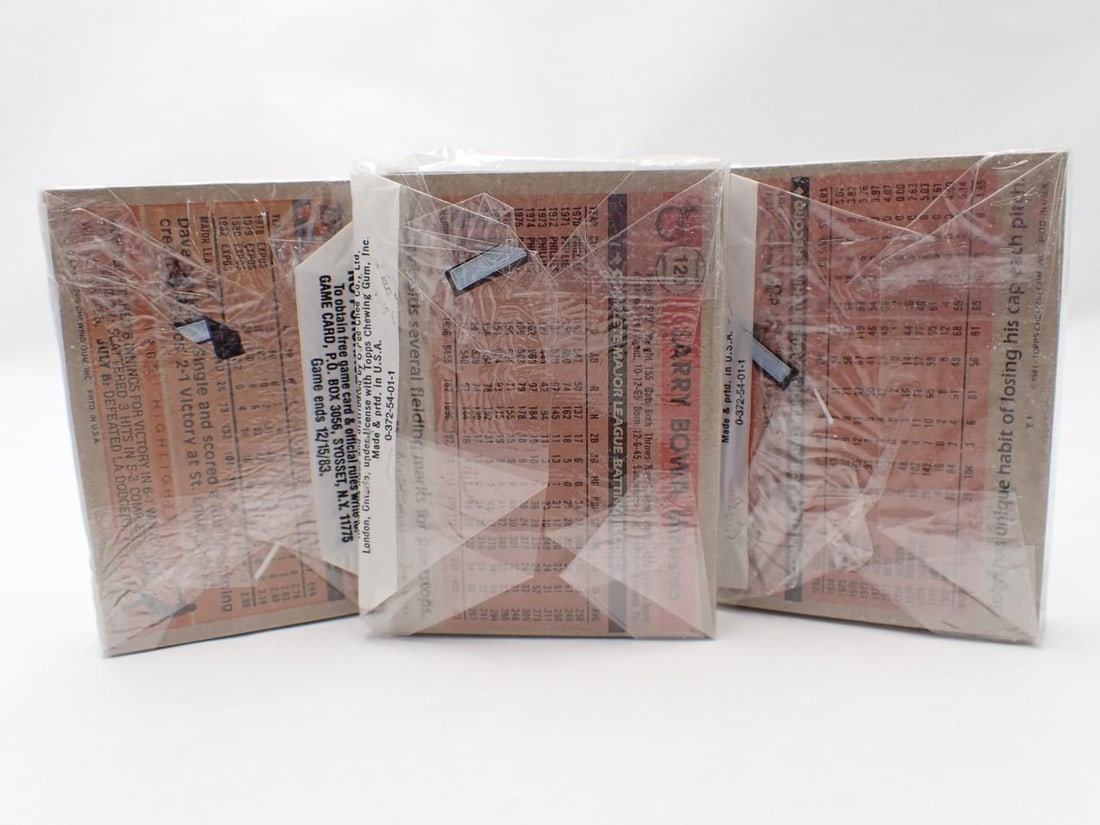 (3) Topps 28 Card Packs - 4