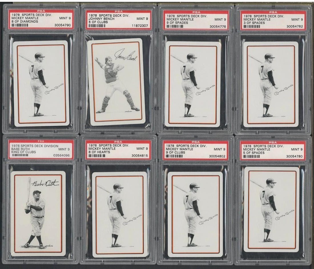 (8) 1978 Sports Deck Playing Cards (1 of 6)