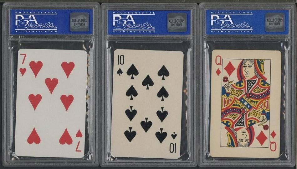 (6) Lou Gehrig Playing Cards - 2