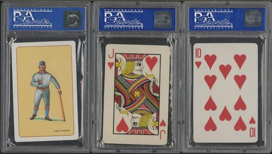 (6) Lou Gehrig Playing Cards - 4