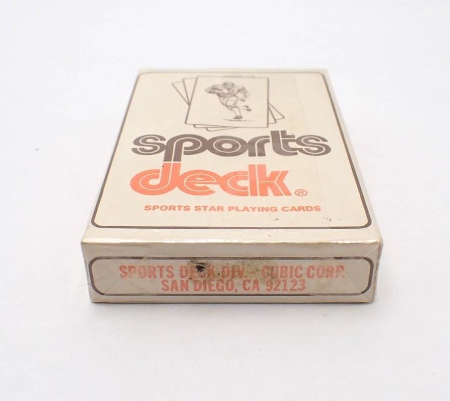 1978 Sports Deck Johnny Bench Sealed Playing Card Deck - 2