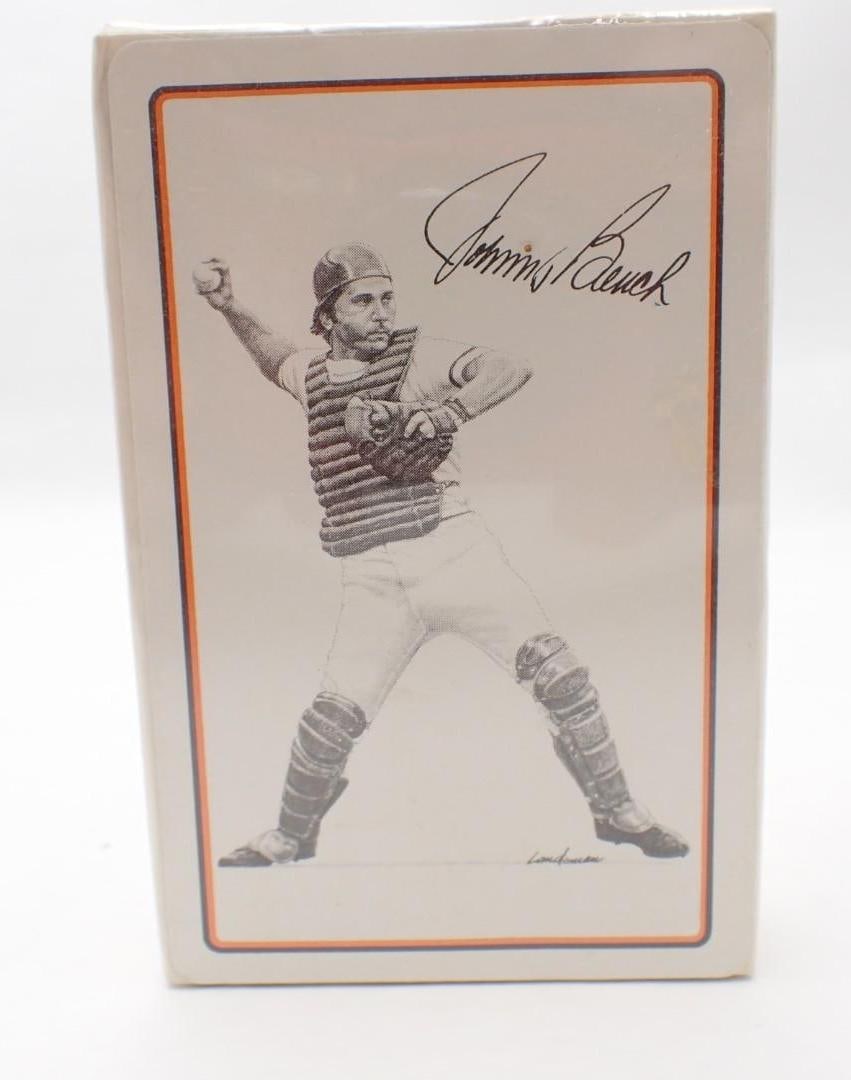 1978 Sports Deck Johnny Bench Sealed Playing Card Deck - 2