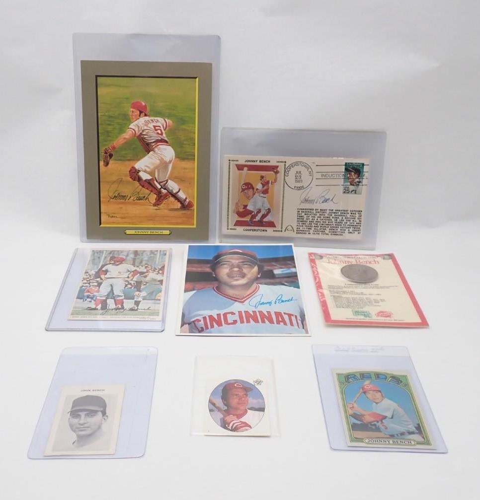 Johnny Bench Collectibles - 18