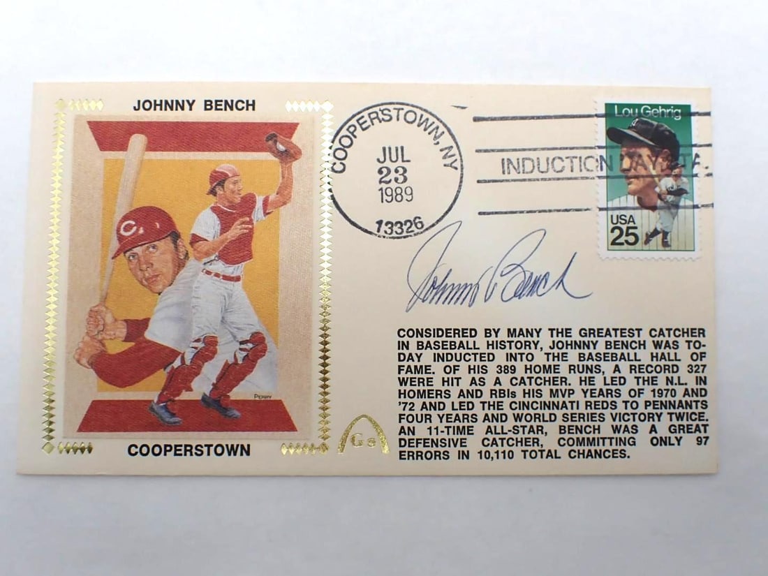 Johnny Bench Collectibles - 4