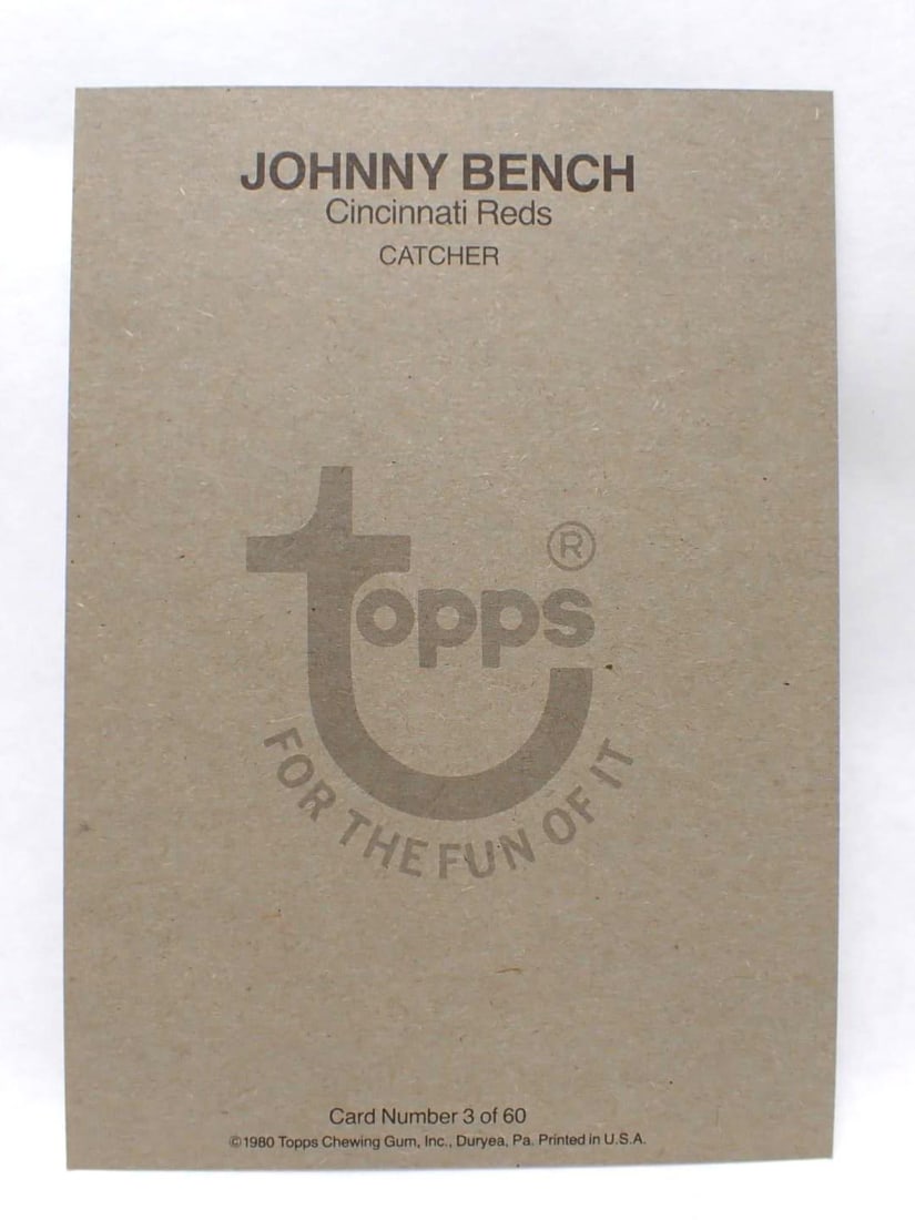 Johnny Bench Collectibles - 7