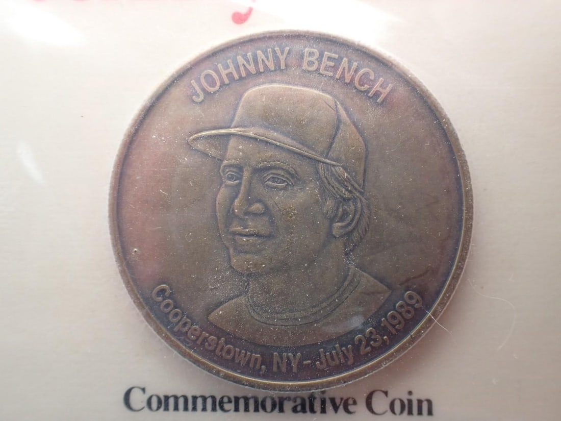 Johnny Bench Collectibles - 9