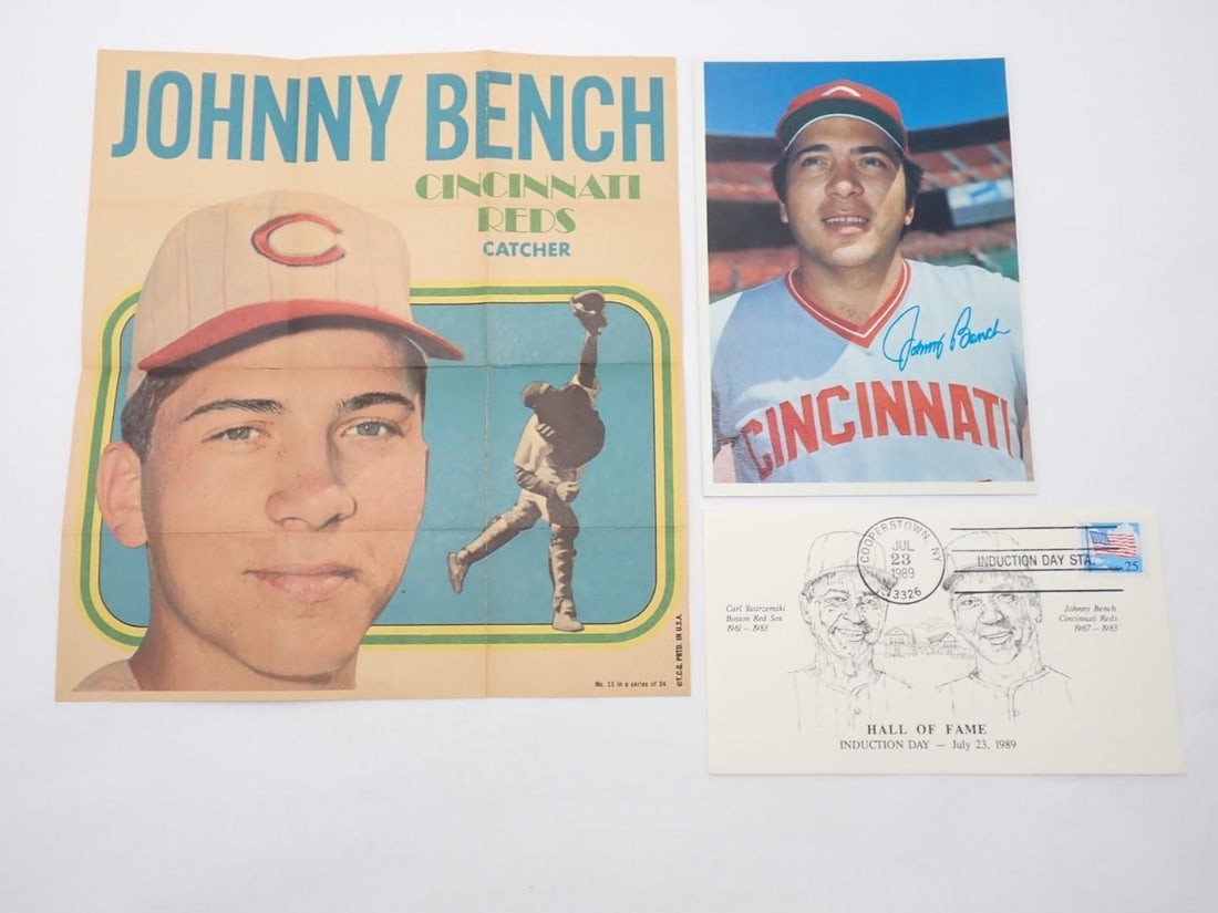 Johnny Bench Collectibles - 2