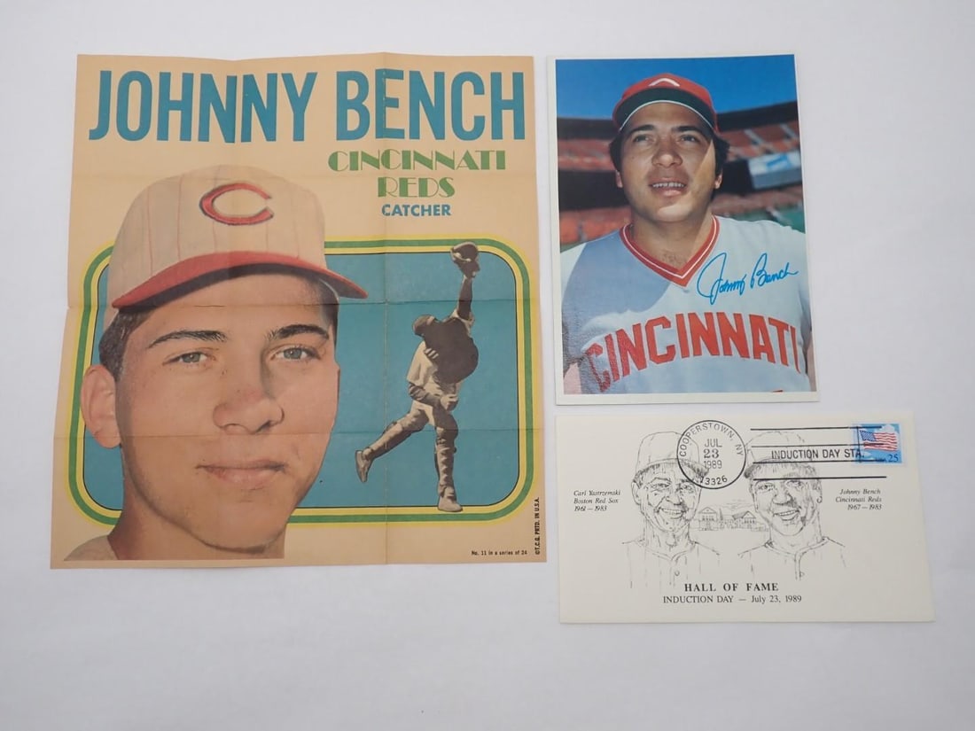 Johnny Bench Collectibles - 3