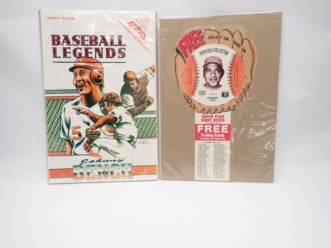 Johnny Bench Collectibles - 10