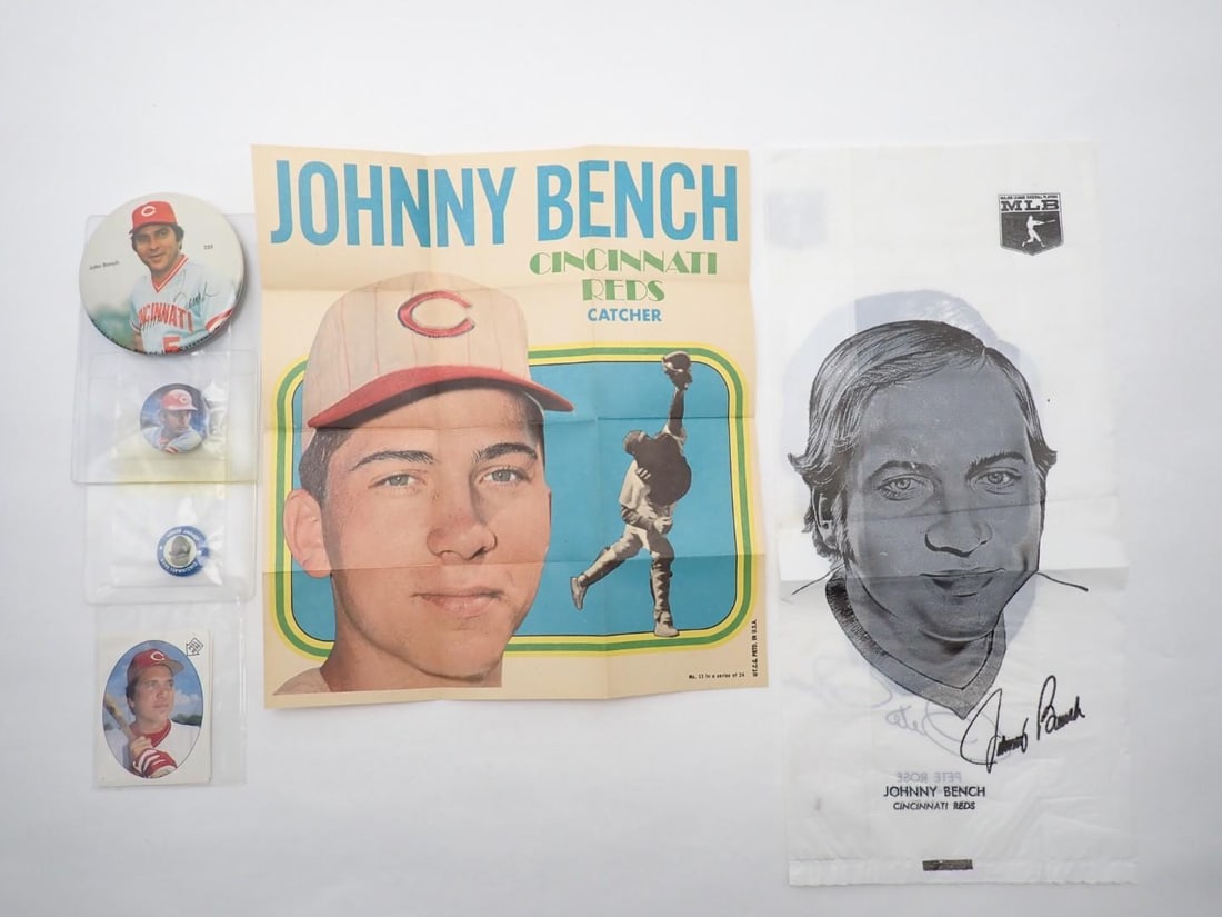 Johnny Bench Collectibles - 2