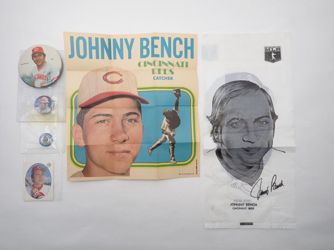 Johnny Bench Collectibles - 3