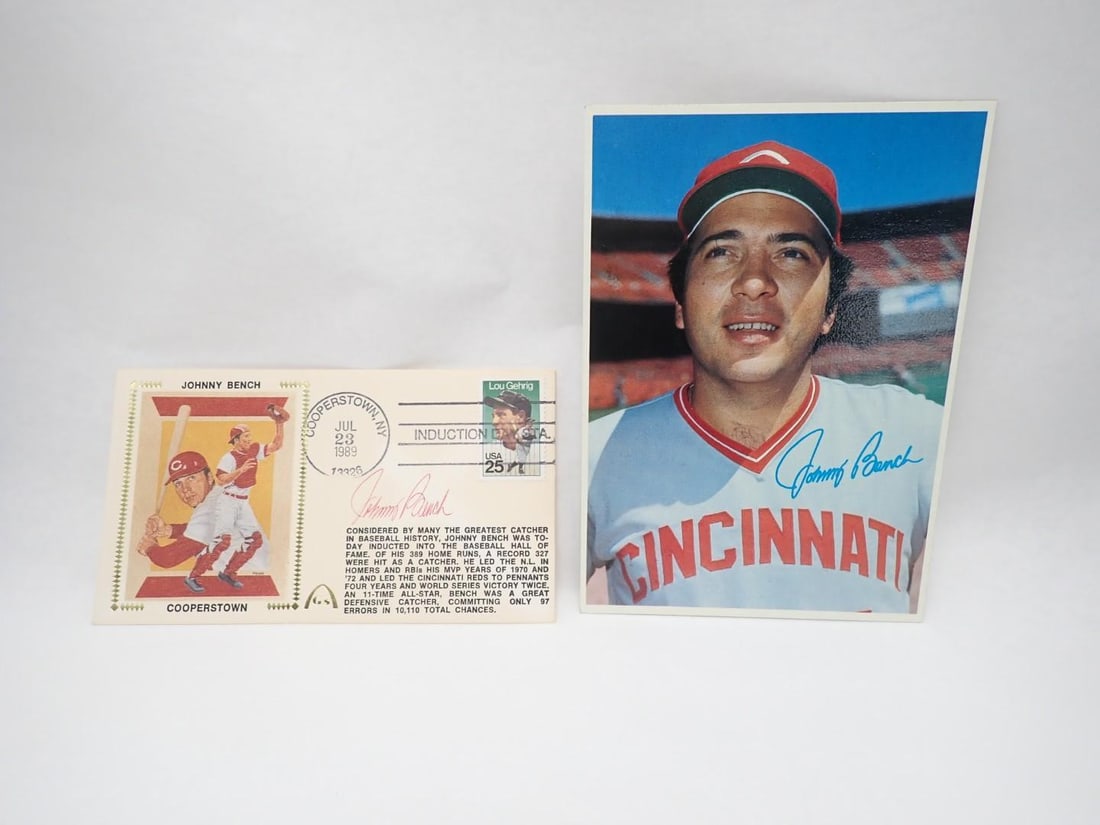 Johnny Bench Collectibles - 8