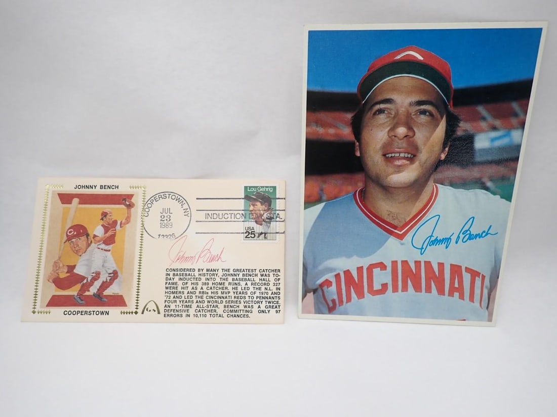 Johnny Bench Collectibles - 9
