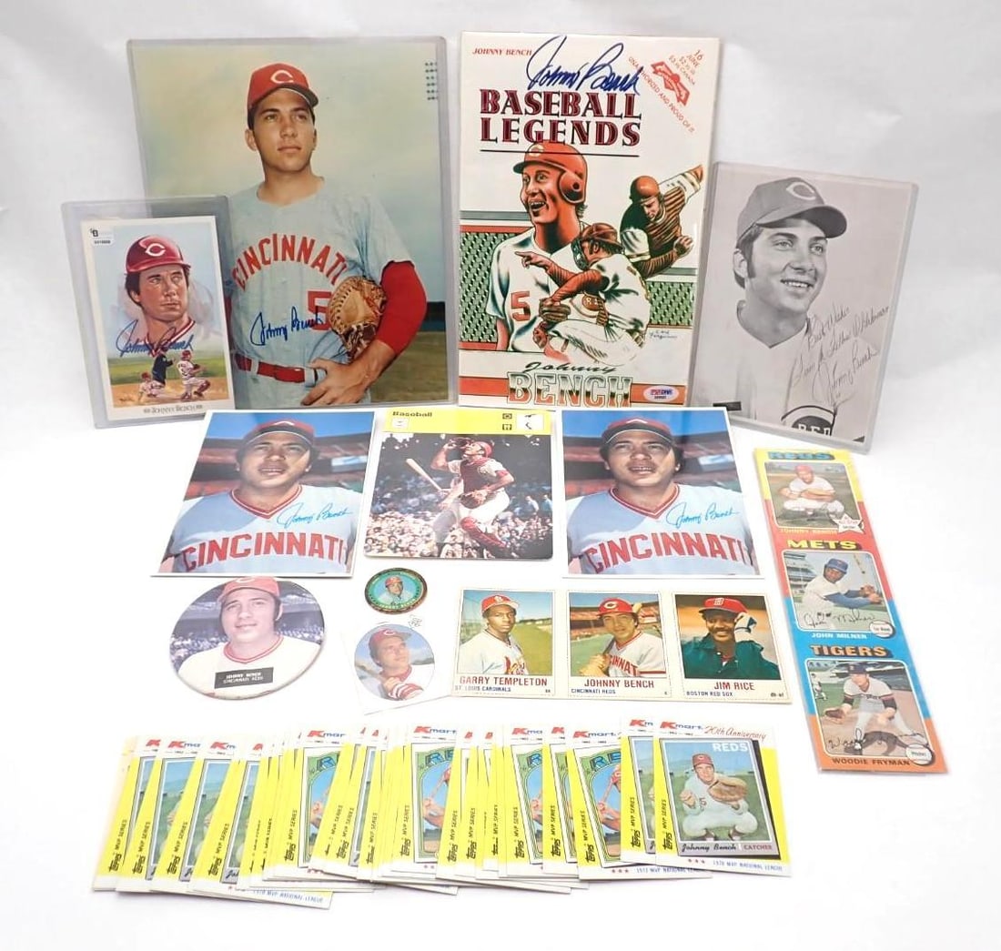 Johnny Bench Collectibles - 2