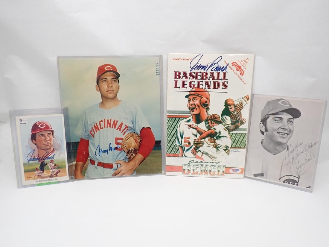 Johnny Bench Collectibles - 3