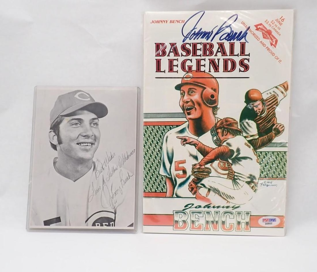 Johnny Bench Collectibles - 6