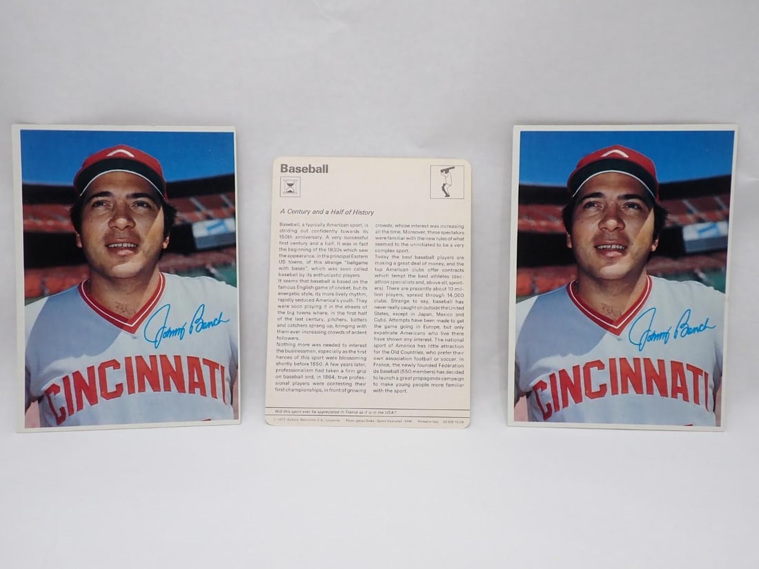 Johnny Bench Collectibles - 8