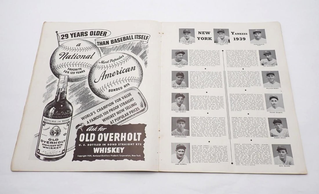 1939 World Series Souvenir Program - 5