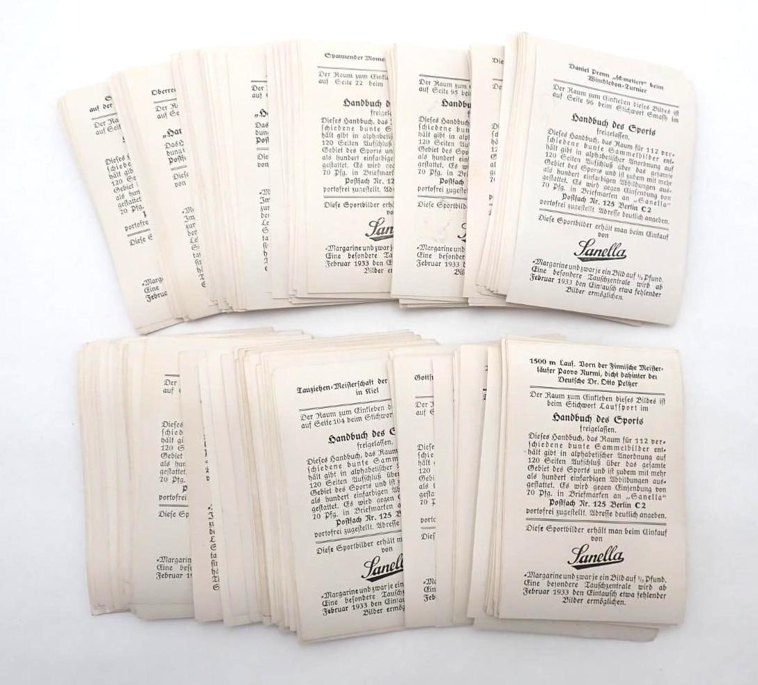 (329) Vintage Sanella Handbuch Des Sports Cards - 3