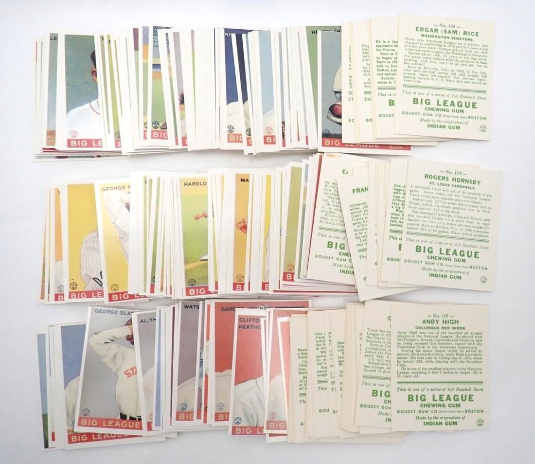 Big League Chewing Gum Reprint Cards - 7