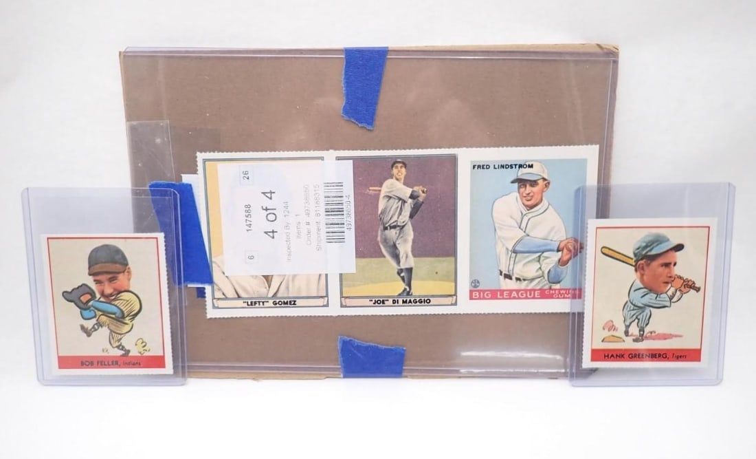 Big League Chewing Gum Reprint Cards - 8
