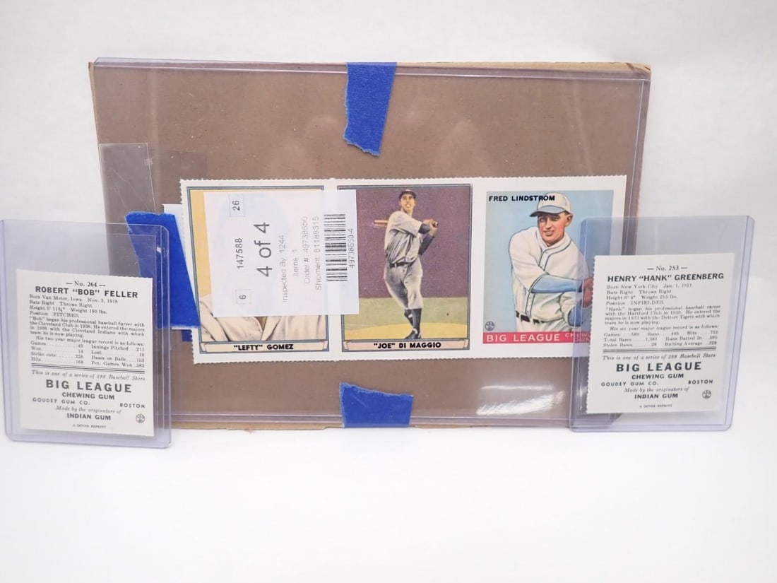 Big League Chewing Gum Reprint Cards - 9