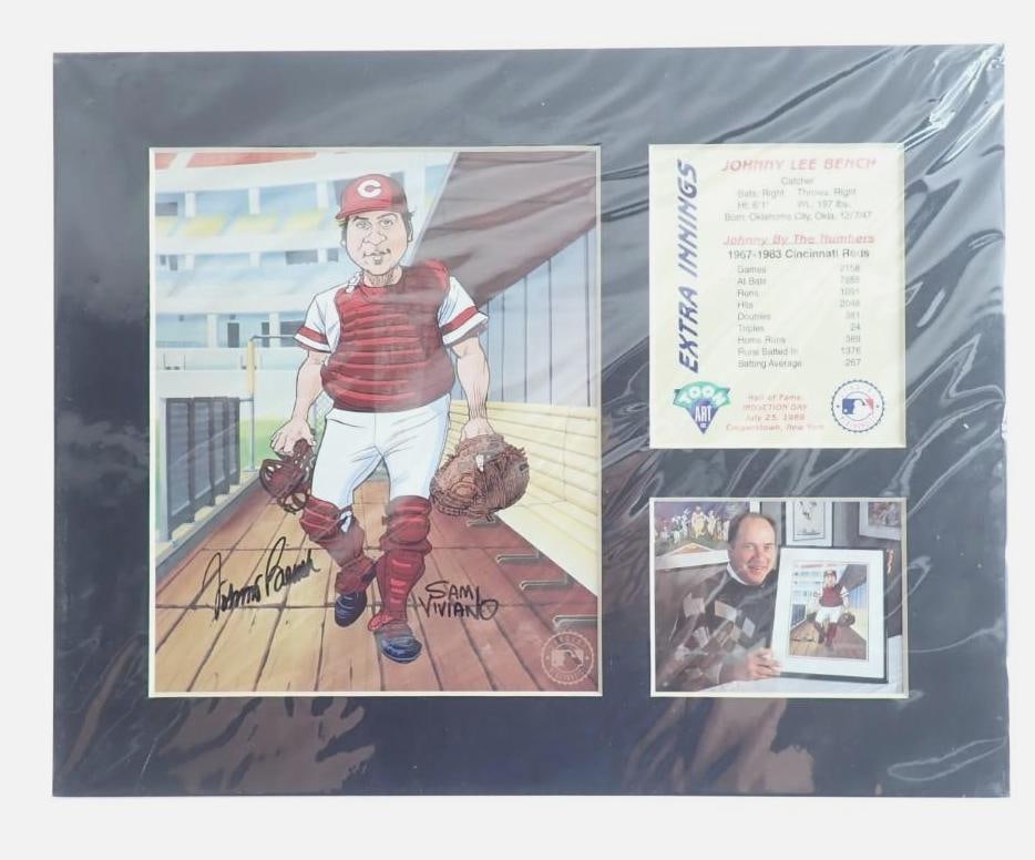 Johnny Bench Collectibles - 10