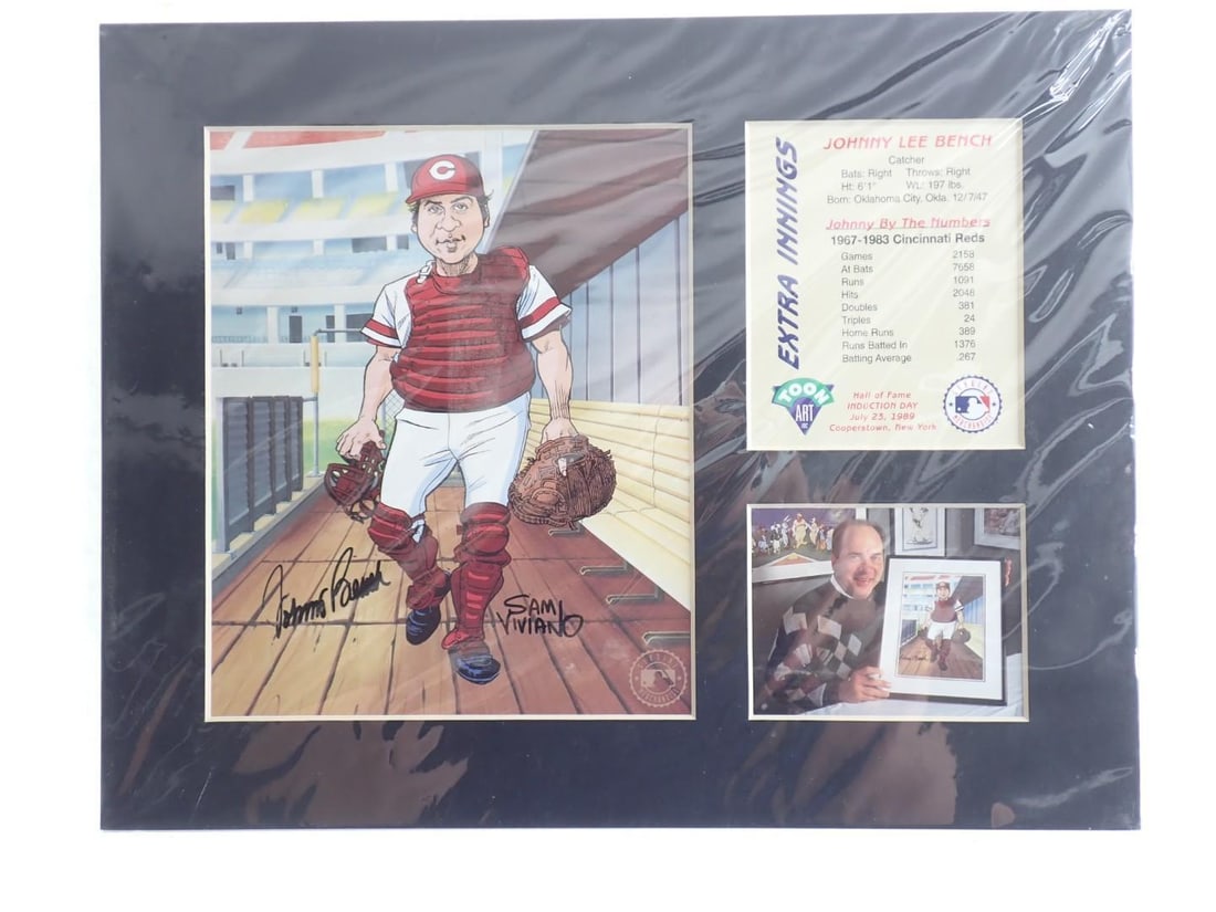 Johnny Bench Collectibles - 11