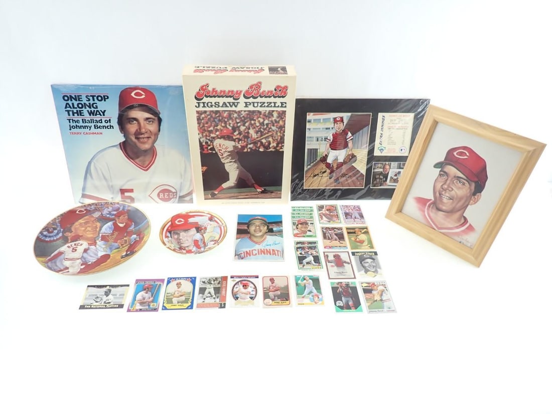 Johnny Bench Collectibles - 2