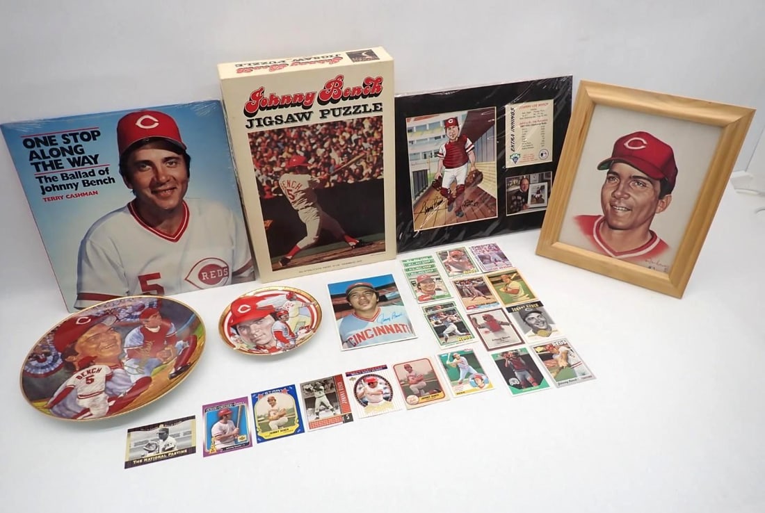 Johnny Bench Collectibles - 3