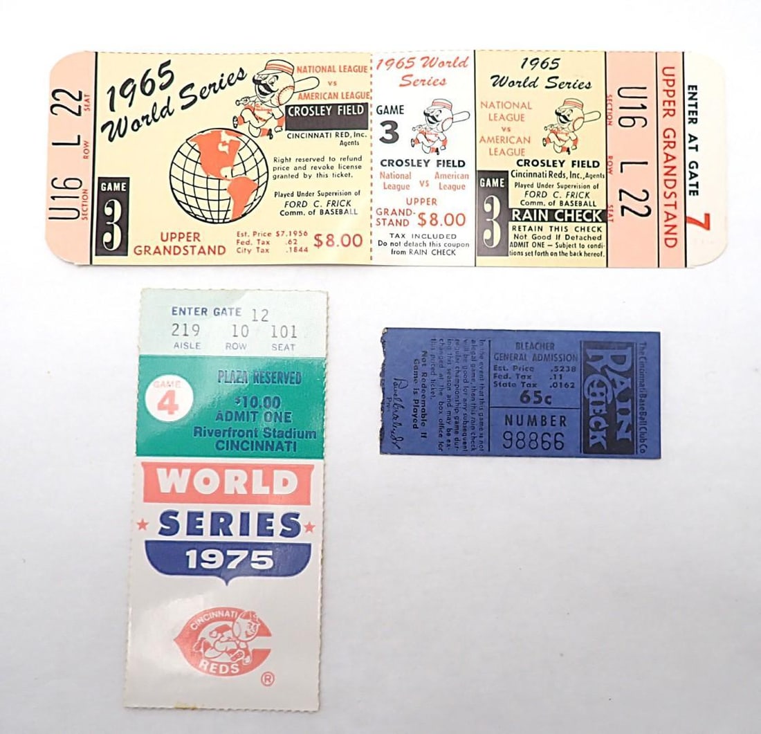 (3) Baseball Game Tickets (1 of 7)