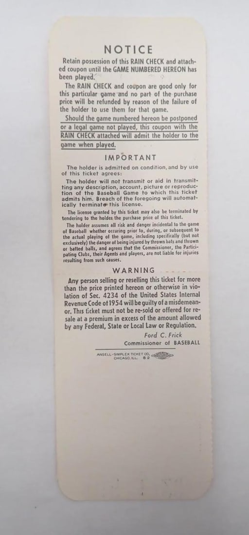 (3) Baseball Game Tickets - 3