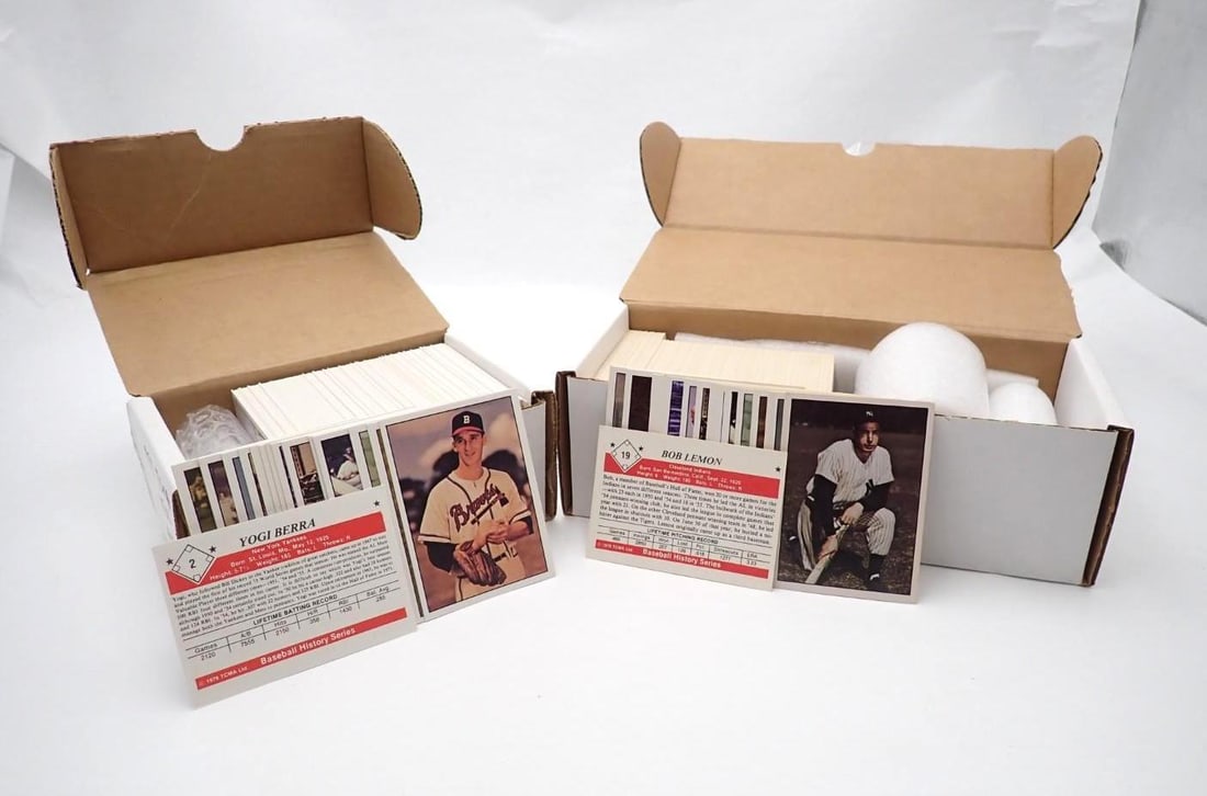 (2) TCMA 1979 "The 1950's" Card Sets (1 of 4)