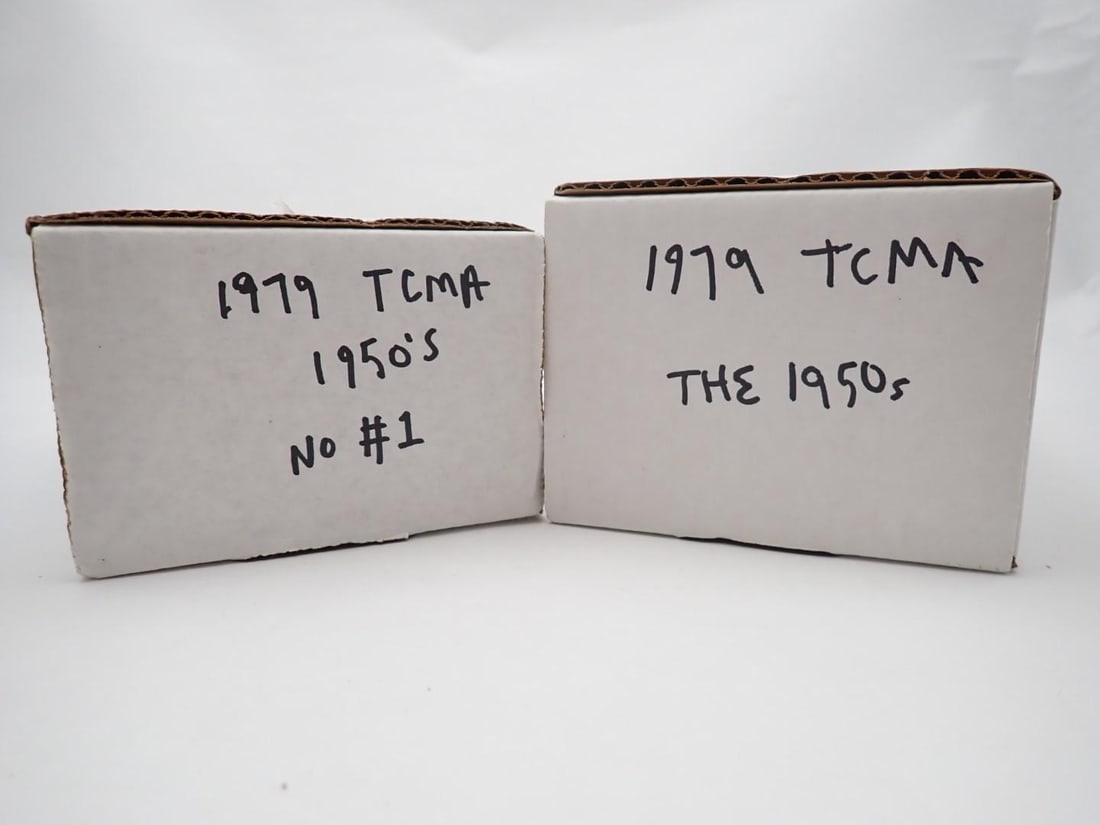 (2) TCMA 1979 "The 1950's" Card Sets - 4