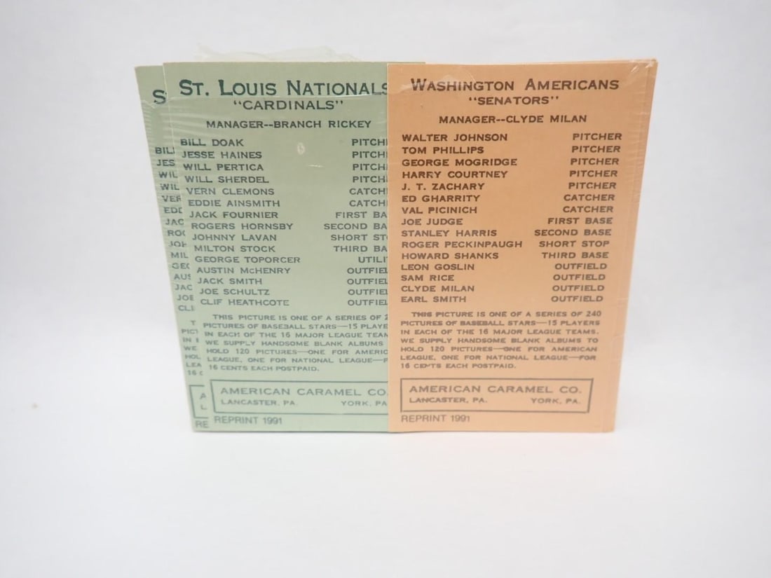 (10) Reprint Card Sets - 12