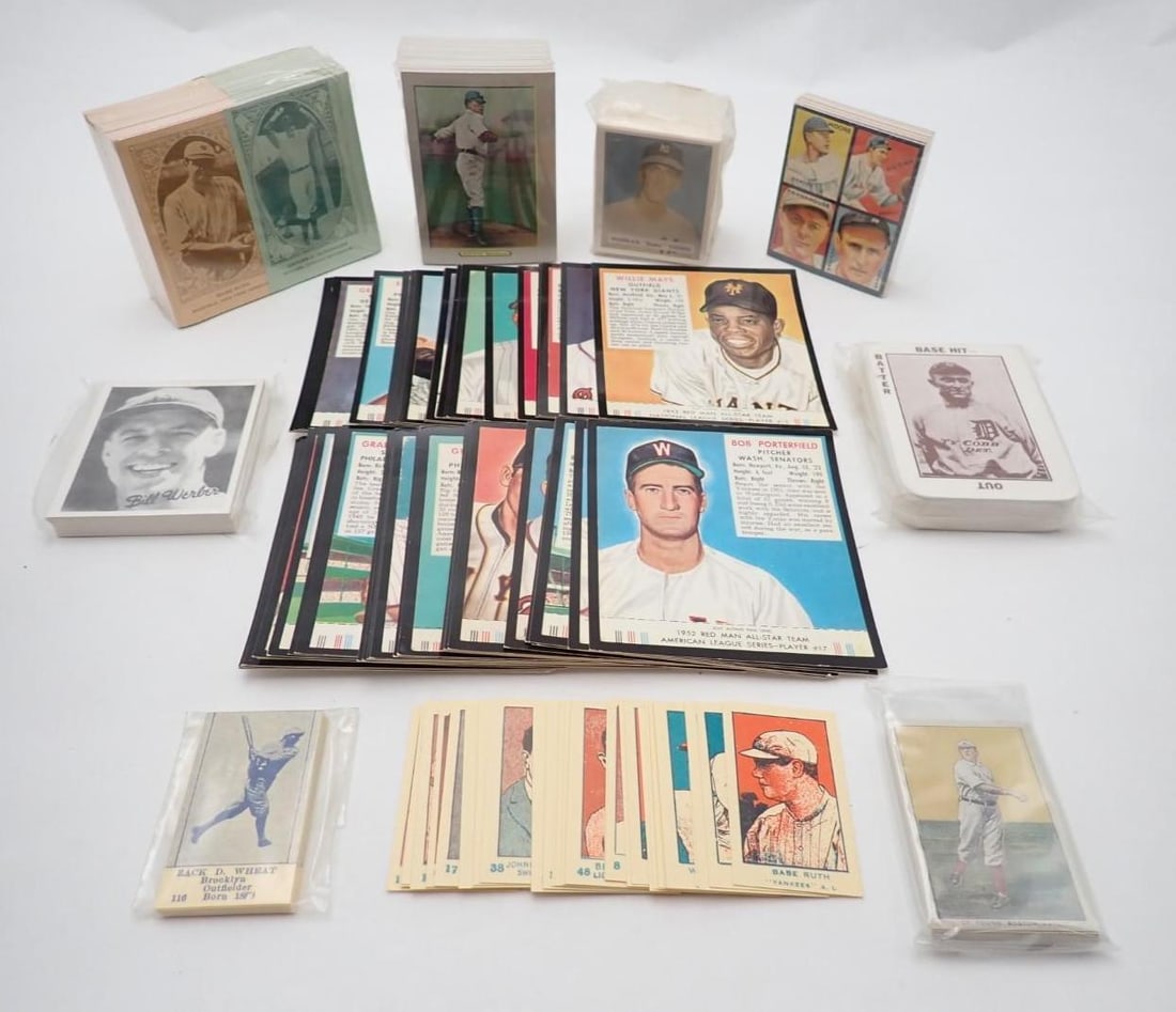 (10) Reprint Card Sets - 2