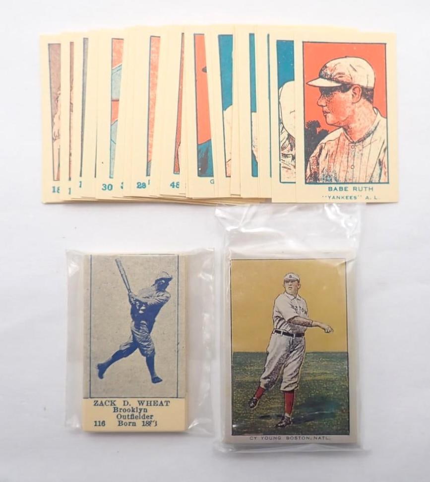 (10) Reprint Card Sets - 3