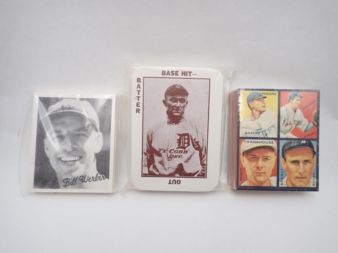 (10) Reprint Card Sets - 6
