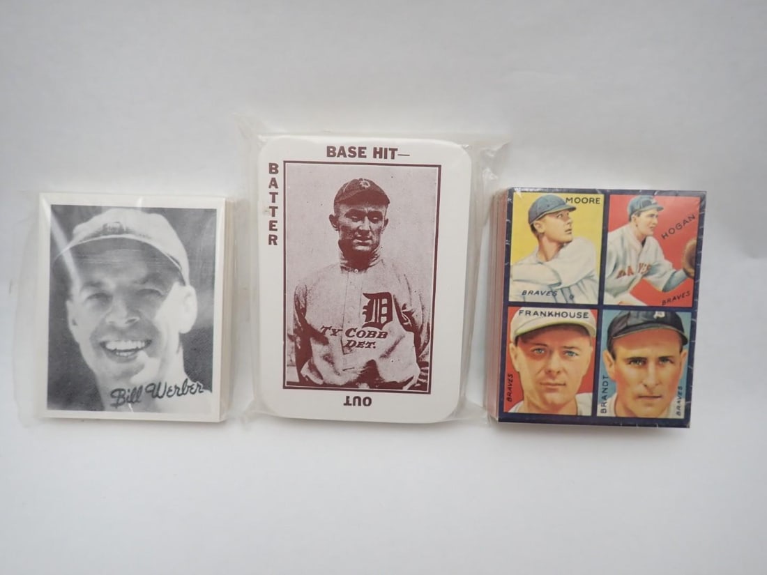 (10) Reprint Card Sets - 7