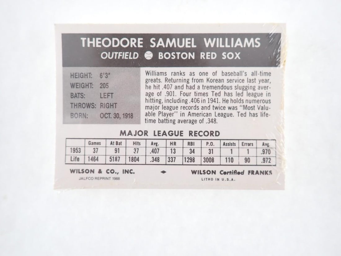 (9) Reprint Card Sets - 13