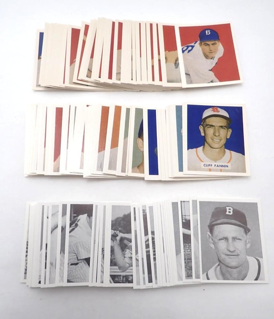 (9) Reprint Card Sets - 3